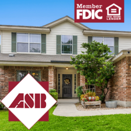 Exterior of a suburban home in Midwest