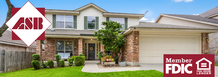 Exterior of a suburban home in Midwest